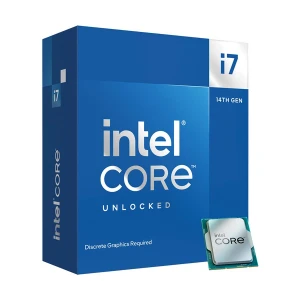 Intel Core i7 14th Gen Raptor Lake Refresh 14700KF Up to 5.60GHz 20 Core LGA1700 Socket Processor (Fan Not Included-Without GPU) (Bundle with PC)