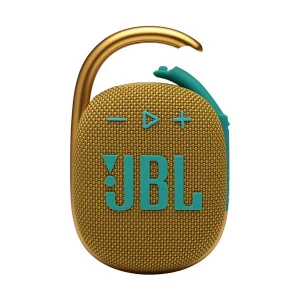 JBL Clip 4 Yellow Portable Bluetooth Speaker #JBLCLIP4YELAM (6 Month Warranty)