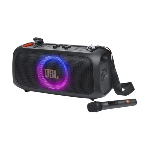 JBL PartyBox On-the-Go Essential Black Portable Bluetooth Speaker with 1 Microphones #JBLPBOTGESAM (No Warranty)