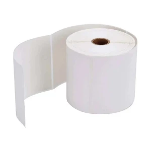 K2 101mm x 151mm (4 - 6 inch) Semi Glossy Label Roll (1 Up Single - 500 PCs) (Requires Ribbon) for Industrial Label Printer