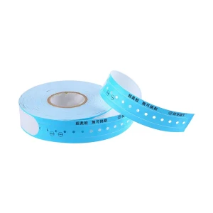 K2 30mm x 102mm (1.2 - 4 inch) Wristband Blue Label (100 Pc)