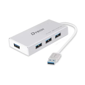 DTECH DT-3308 USB 3.0 4 Port Hub (0.25 Meter)