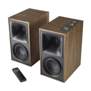 Klipsch The Fives 2:0 Bluetooth Walnut Bookshelf Speaker