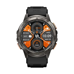 Kospet Tank T3 Amoled Black Bluetooth Calling Rugged Smart Watch #2Y