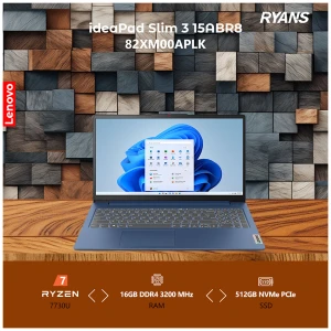 Lenovo IdeaPad Slim 3 15ABR8 AMD Ryzen 7 7730U 16GB RAM, 512GB SSD 15.6 Inch FHD Display Abyss Blue Laptop