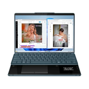 Lenovo Yoga Book 9i 13IMU9 Intel Core Ultra 7 155U 16GB Ram, 1TB SSD Dual 13.3 Inch 2.8K OLED WQHD Touch 60Hz Display Tidal Teal Laptop