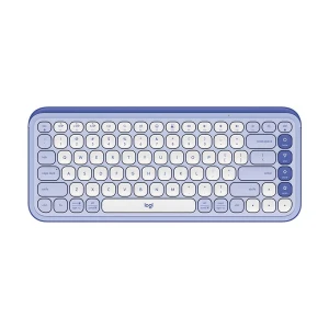 Logitech POP Icon Keys Wireless Lilac & Off White Keyboard #920-013050 / 920-013086