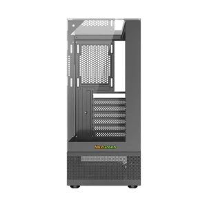 MaxGreen 190-1 Mid Tower Black ATX Gaming Desktop Casing