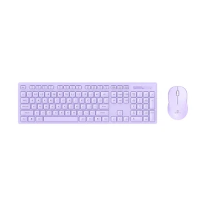 Micropack KM-237W Purple Wireless Keyboard & Mouse Combo