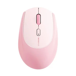 Micropack MS-201W Pink (Dual Mode) Wireless Soft Silicon Silent Mouse