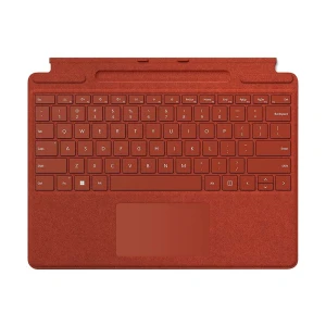 Microsoft Surface Pro Poppy Red Signature Keyboard with Slim Pen Tray