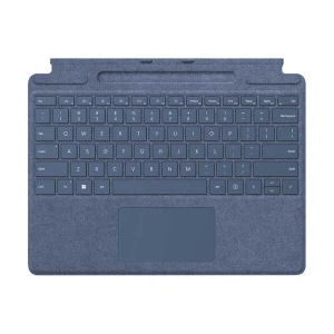 Microsoft Surface Pro Sapphire Signature Keyboard with Slim Pen 2 Tray (For Surface Pro X, 8 & 9) (Bundle with Surface)