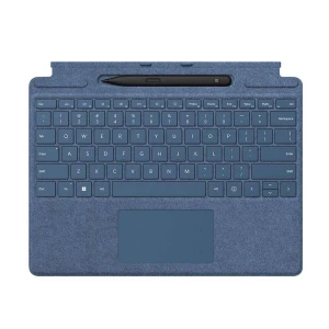 Microsoft Surface Pro Sapphire Signature Keyboard with Slim Pen 2 (For Surface Pro X, 8 & 9)