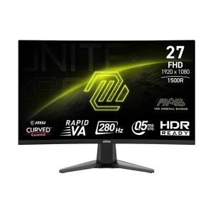 MSI MAG 276CXF 27 Inch FHD Display Dual HDMI, DP Curved Gaming Monitor