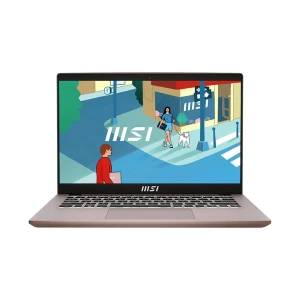 MSI Modern 14 C13M 13th Gen Intel Core i3 1315U 16GB RAM, 512GB SSD 14 Inch FHD Display Beige Rose Laptop (Laptop Bag is given Separately)