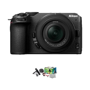 Nikon Z30 Mirrorless Camera with 16-50mm Lens and Creators Accessory Kit (No Warranty)