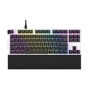 NZXT Function Tenkeyless RGB White Wired Mechanical Gaming Keyboard (US English ANSI) #KB-1TKUS-WR