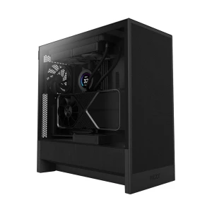 NZXT H5 Flow Mid Tower Black ATX Gaming Desktop Casing #CC-H52FB-01