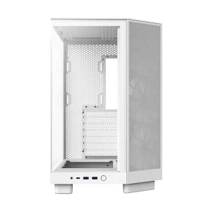 NZXT H6 Flow Mid Tower White ATX Gaming Desktop Case #CC-H61FW-01
