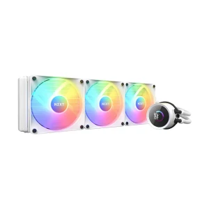 Nzxt Kraken 360 RGB 360mm AIO White Liquid CPU Cooler with LCD Display #RL-KR360-W1