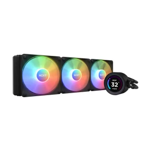 Nzxt Kraken Elite 360 RGB (2023) 360mm AIO Black Liquid CPU Cooler with LCD Display #RL-KR36E-B1