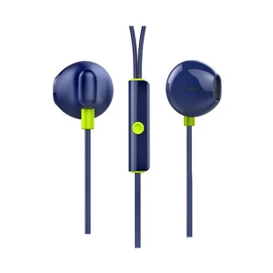 Oraimo Half In-Ear Wired Blue Earphone #OEP-320