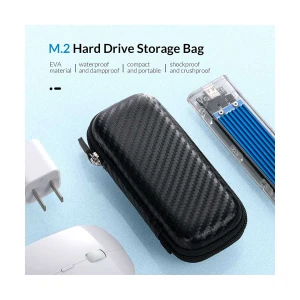 Orico M.2 NVMe SSD EVA Case Black Storage Bag #M2PH01-BK