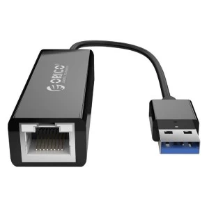 Orico USB Male to LAN Female Black Converter # UTJ-U3-BK-BP