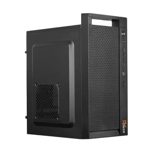 PC Power PC-22 Mid Tower Black Micro-ATX Desktop Casing with Standard PSU