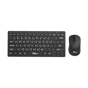 Pc Power PCK-226 + PCM-936 Wireless Black Keyboard & Mouse Combo with Bangla