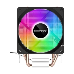 Power Train DL-200T RGB Black & Silver Air CPU Cooler