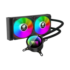 Power Train DL-240 ARGB AIO Black Liquid CPU Cooler