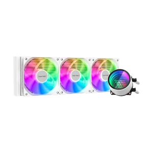 Power Train DL-360 ARGB AIO White Liquid CPU Cooler