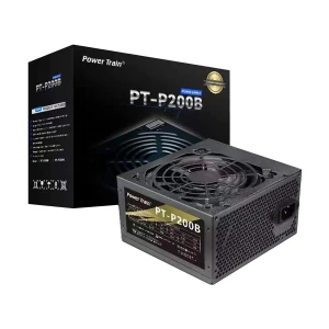 Power Train PT-P200B 200W Non-Modular Black Power Supply