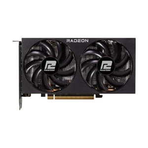 PowerColor Fighter AMD Radeon RX 7600 8GB GDDR6 Black Graphics Card #RX7600 8G-F