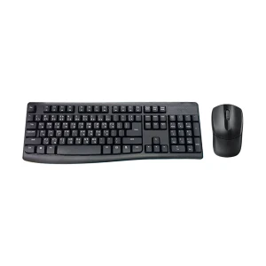 Rapoo X1800 PRO Wireless Black Multimedia Bangla Keyboard & Mouse