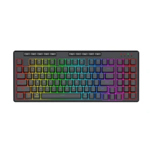 Redragon Varro Pro RGB (Tri Mode) Black Gaming Keyboard #RDK517RGB-PRO