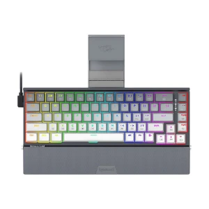 Redragon K641 Sahco Pro RGB (Red Switch) Grey Mechanical Gaming Keyboard