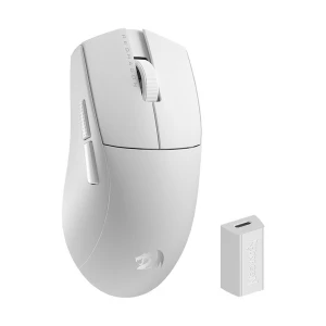 Redragon King Pro M916 (1K) Multi Mode White Programmable Gaming Mouse