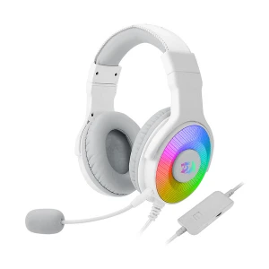 Redragon Pandora H350 RGB Wired Over-Ear White Gaming Headphone