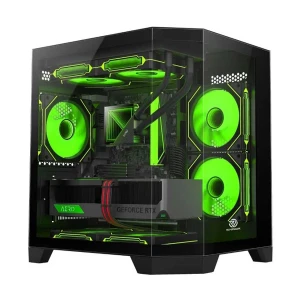 Revenger Air Box Mini Mid Tower Black Micro-ATX Gaming Desktop Casing