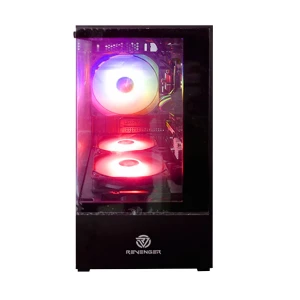 Revenger Ice Cool Mini Tower Black Micro-ATX Gaming Desktop Casing