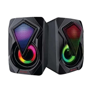 Revenger RS350 RGB 2:0 Wired Black Multimedia Speaker