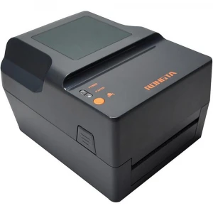 Rongta RP400/RP400H-USEP Black Thermal Transfer Barcode Label Printer (4 inch/102 mm, USB, Serial, LAN, Parallel)