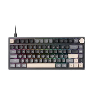 Royal Kludge RK R75 Wired RGB Hot Swap (Brown Switch) Phantom Mechanical Gaming Keyboard