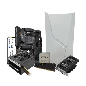 Ryans PC G56D, AMD Ryzen 5 5600 8GB RAM, 256GB SSD Gaming Desktop PC (Without Monitor, KB and Mou)