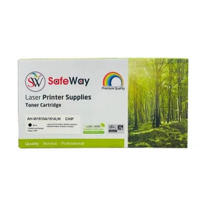 Safeway HP AH-W1510A/151A Black Toner with Chip