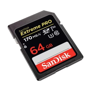 Sandisk Extreme Pro 64GB SDXC UHS-I U3 Class 10 V30 Memory Card #SDSDXXY-064G-GN4IN