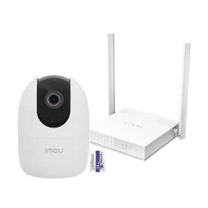 Security / IMOU 3MP Personal Security Single Camera Package with Router #RS-IM-002