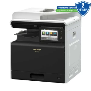 Sharp BP-30C25 Multifunction Color Photocopier (25ppm, Auto Duplex, LAN, RADF) - Two Years Free Home Service Anywhere in Bangladesh